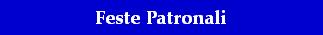 Feste Patronali
