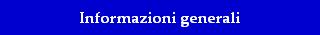 Informazioni generali