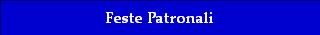 Feste Patronali