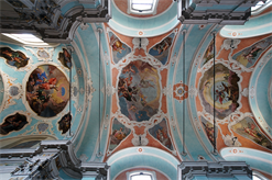 Particolare del soffitto